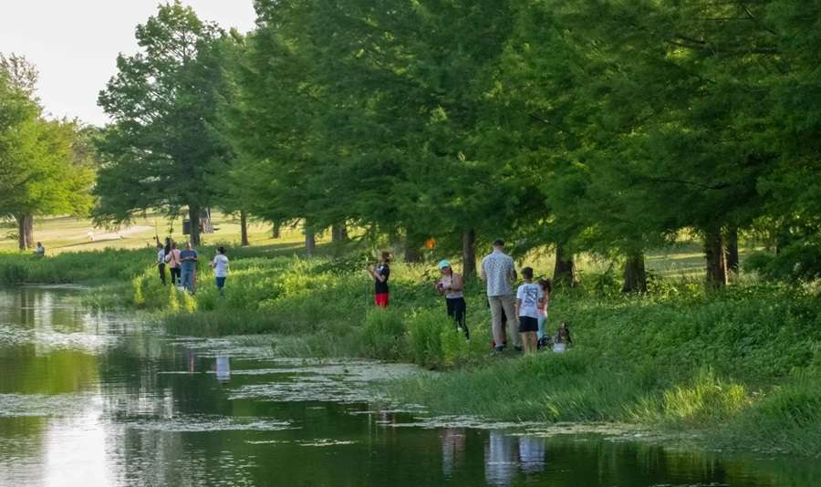 Parks and Trails in the DFW area -Frisco Park near Dallas, TX