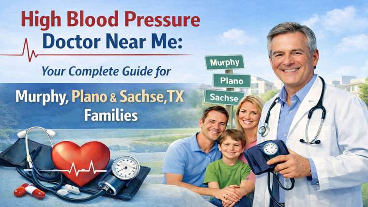 High Blood Pressure Doctor Near Me - Complete Guide for Murphy, Plano & Sachse TX