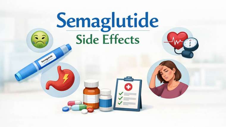 Semaglutide Side Effects of GLP-1 Ozempic, Wegovy, Rybelsus