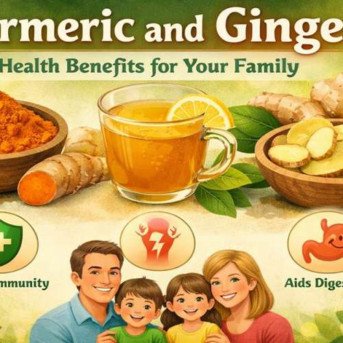 Turmeric and Ginger Health Benefits for Your Family