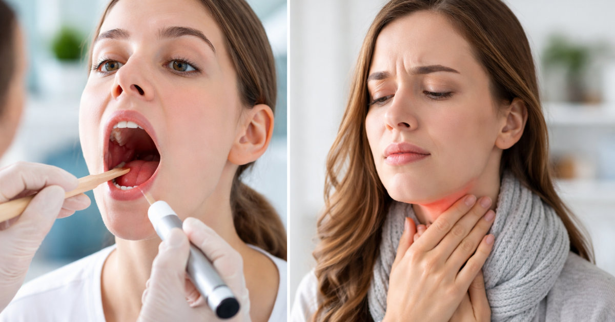 Strep Throat vs Sore Throat - How to Tell the Difference