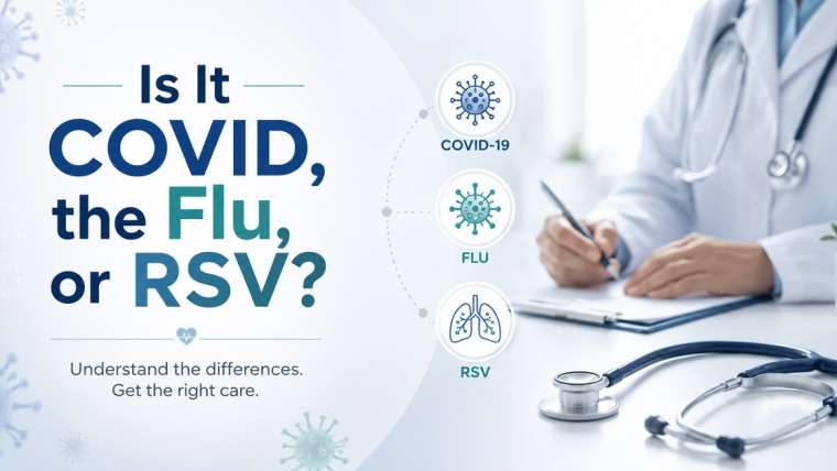 Is It COVID the Flu or RSV