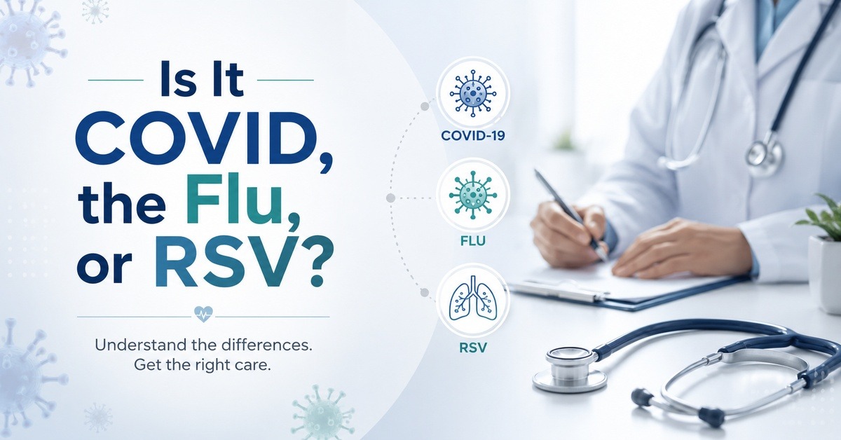 Is It COVID the Flu or RSV
